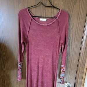 NWOT Hailey & Co. Upscale Vintage Waffle Dress Size Small